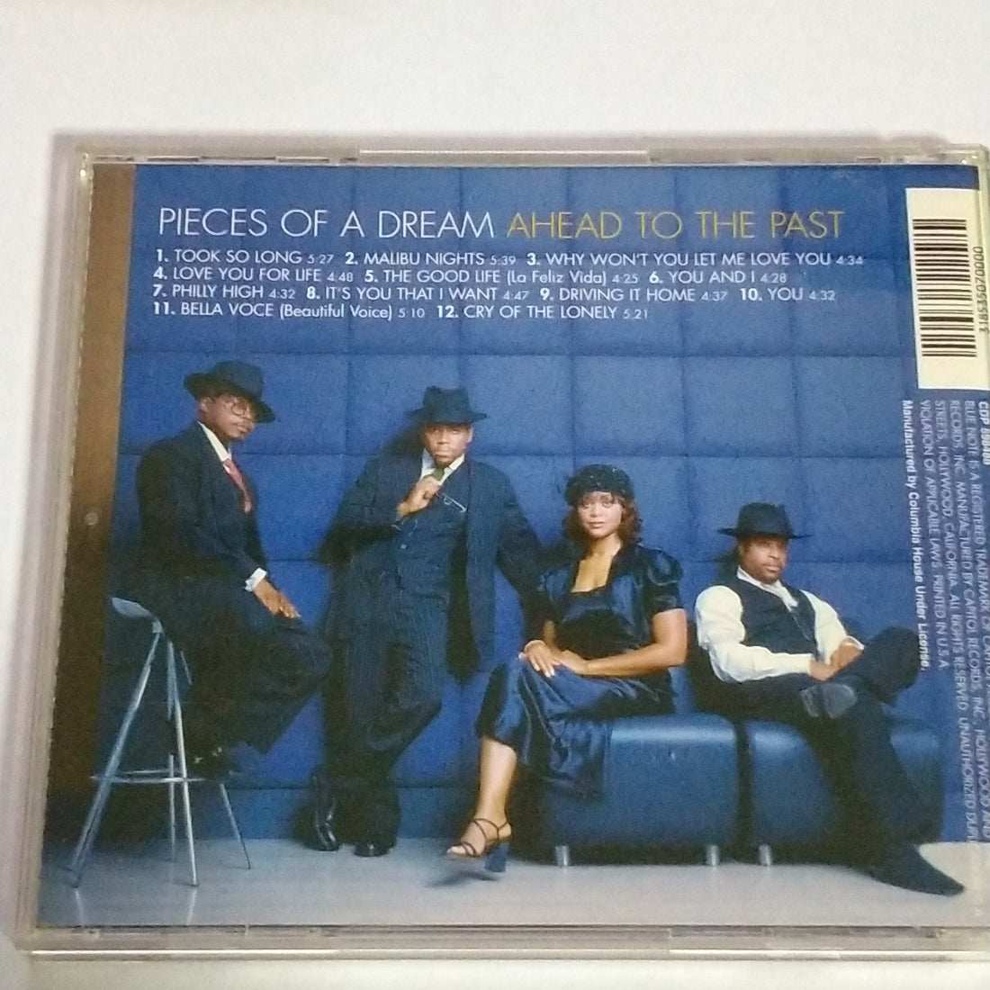 ซีดี Pieces Of A Dream - Ahead To The Past (CD) (VG)