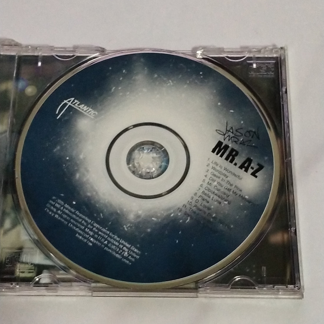 Jason Mraz - Mr. A-Z (CD) (VG)