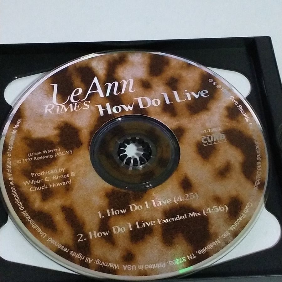 ซีดี LeAnn Rimes - How Do I Live CD VG+