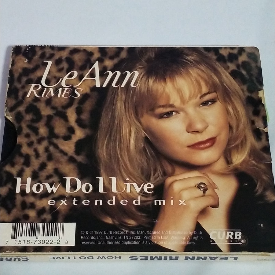 ซีดี LeAnn Rimes - How Do I Live CD VG+