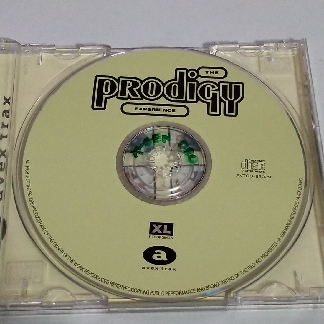 ซีดี The Prodigy - Experience (CD) (VG)