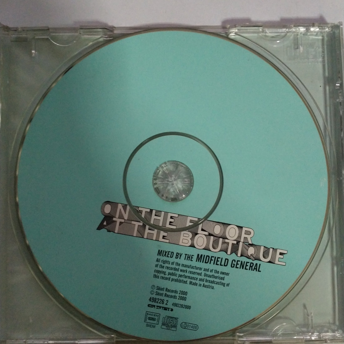 ซีดี Midfield General - On The Floor At The Boutique CD VG