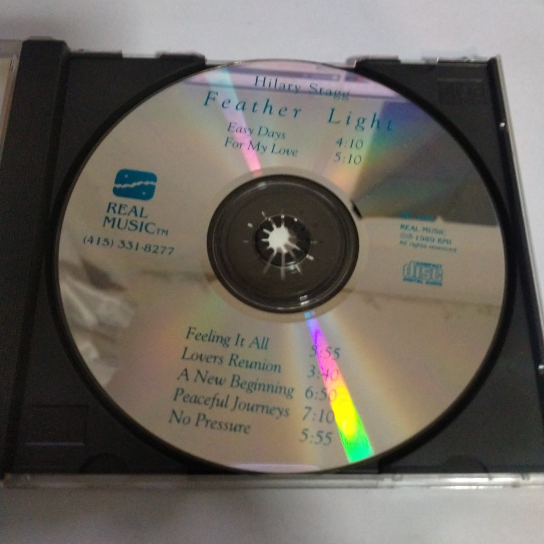 ซีดี Hilary Stagg - Feather Light CD VG+