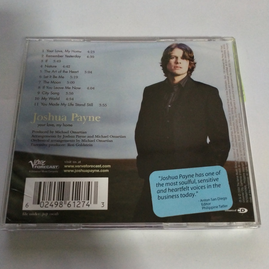 ซีดี Joshua Payne  - Your Love, My Home (CD) (VG+)