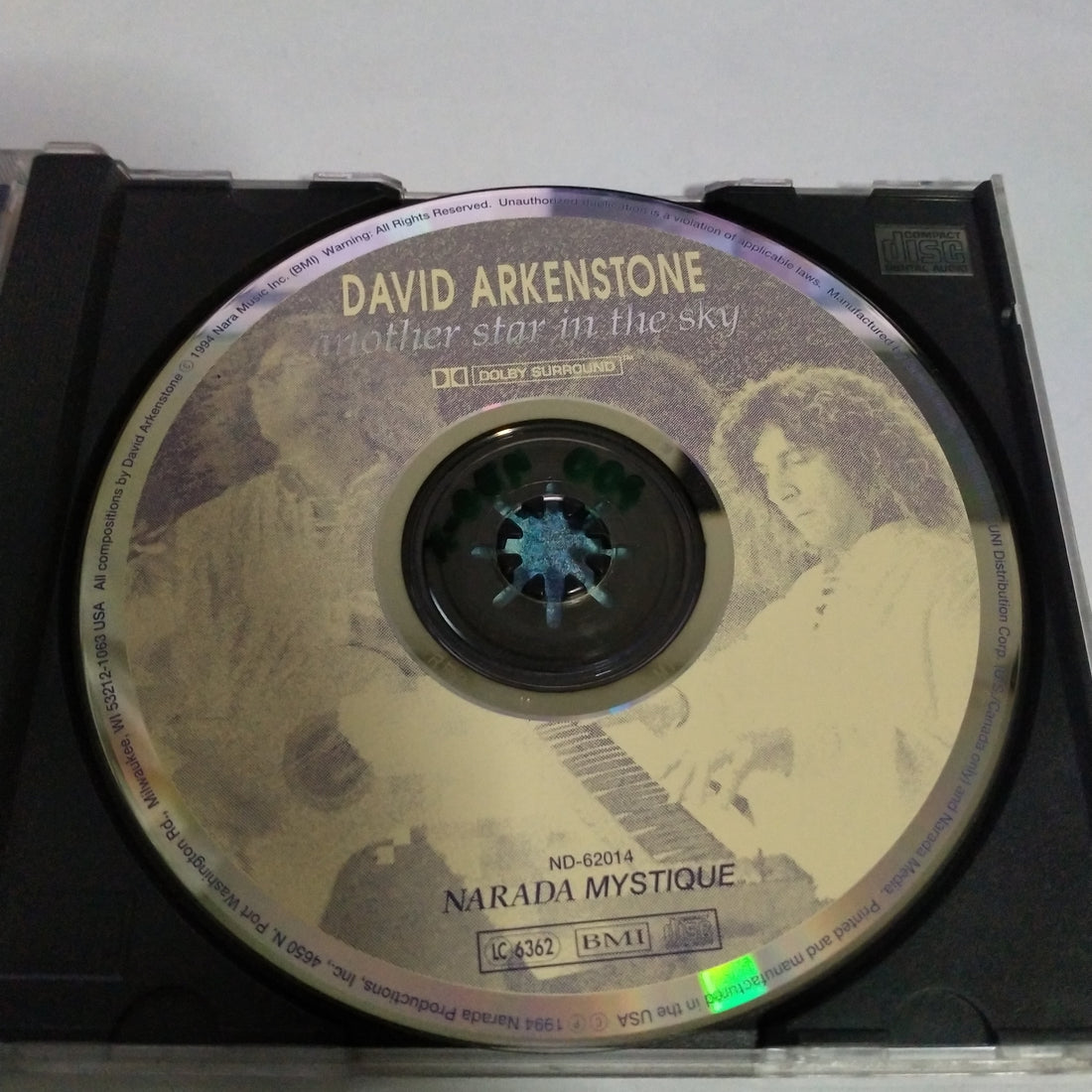 ซีดี David Arkenstone - Another Star In The Sky CD VG