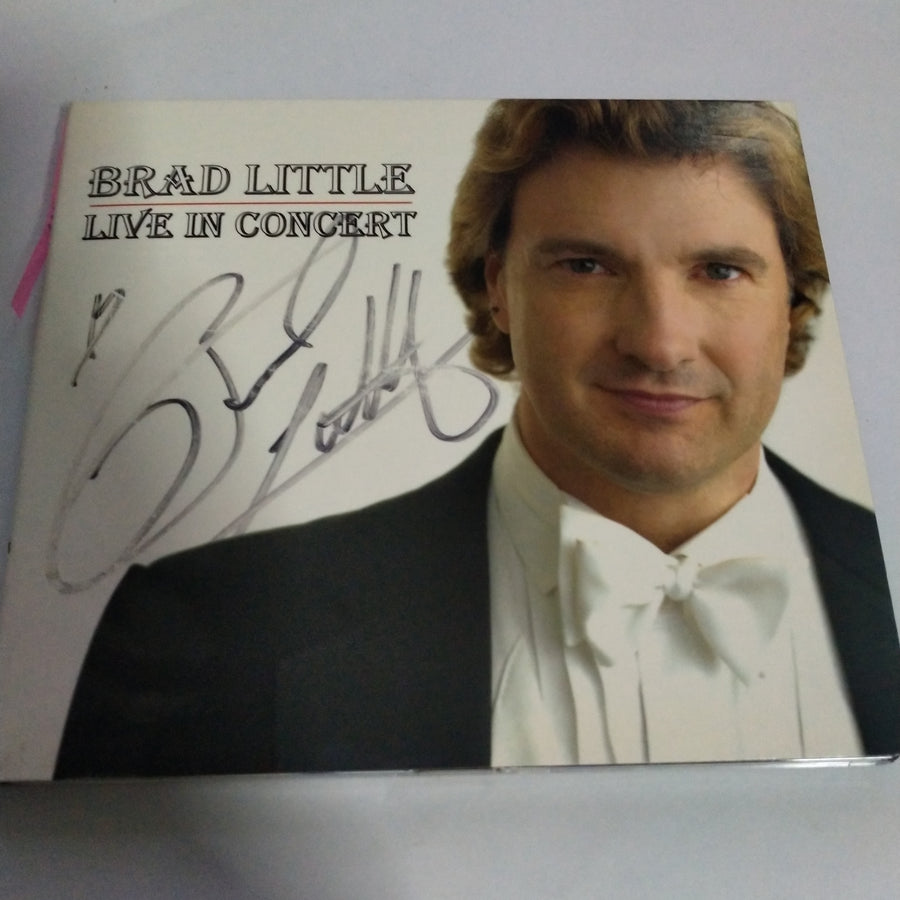 ซีดี Brad Little – Little Live In Concert CD VG+ Autographed