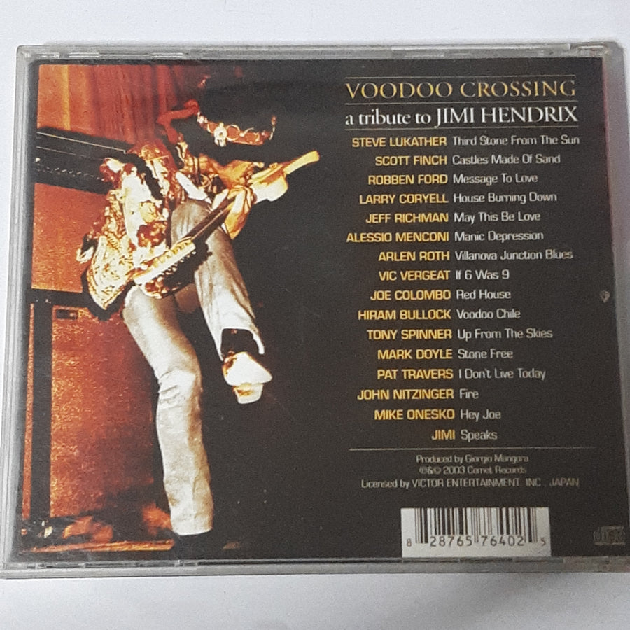 ซีดี Various - voodoo crossing a tribute to JIMI HENDRIX (CD) (G)