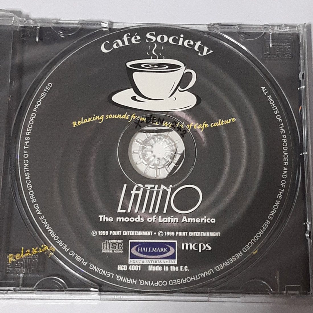 ซีดี LATINO - The moods of Latin America CD VG