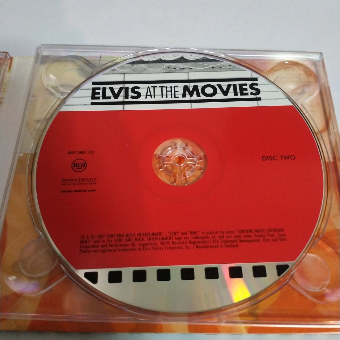 ซีดี Remastered - Elvis At The Movies(CD)(VG+)