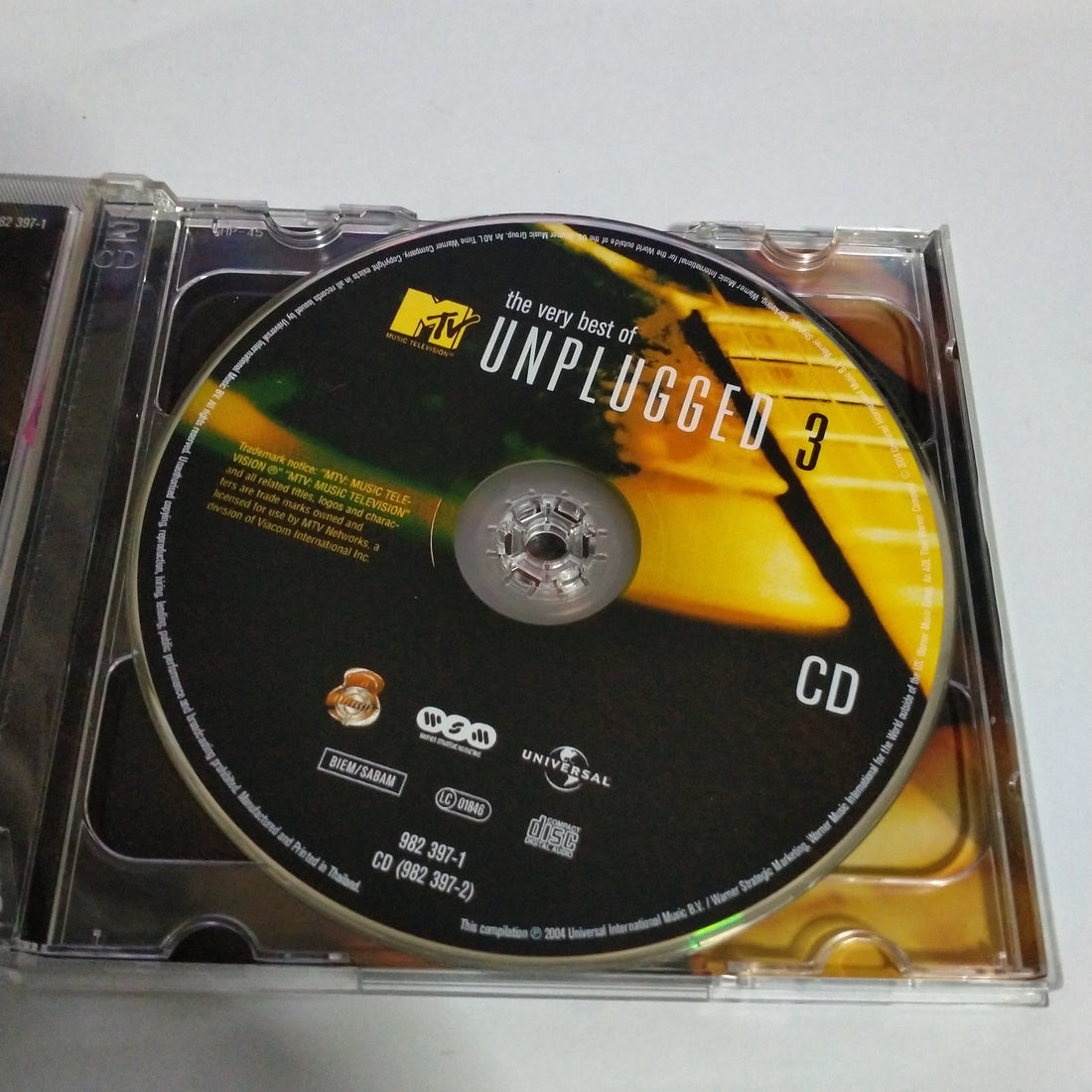 ซีดี Various – The Very Best Of MTV Unplugged 3 (VG+)