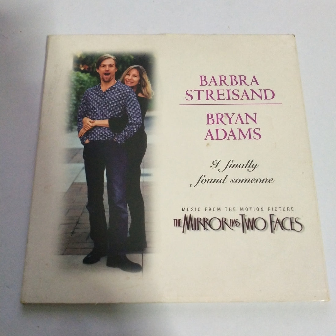 Barbra Streisand And Bryan Adams – I Finally Found Someone (CD)(VG+)