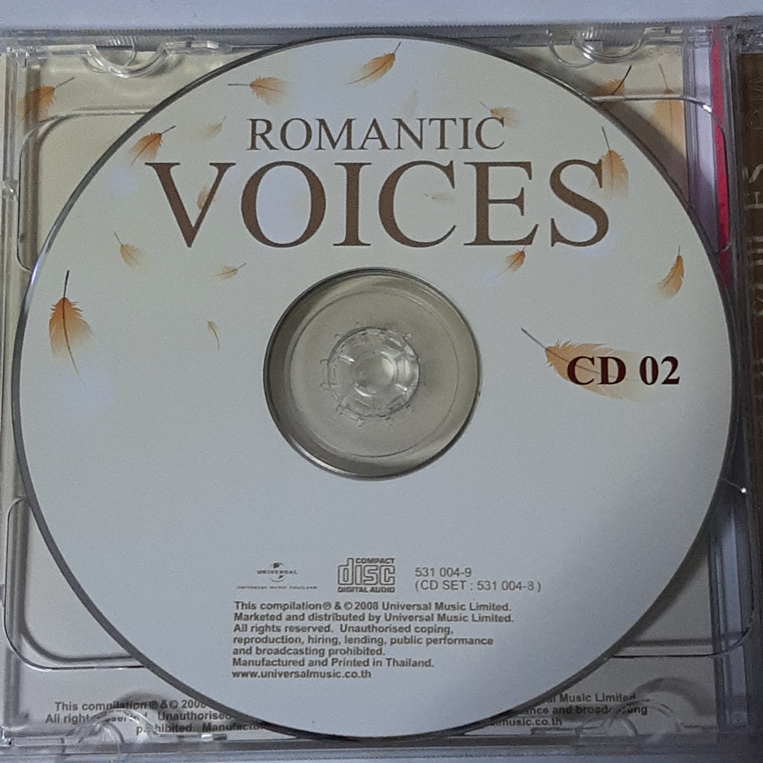 ซีดี Various - Romantic Voices (CD) (VG+)