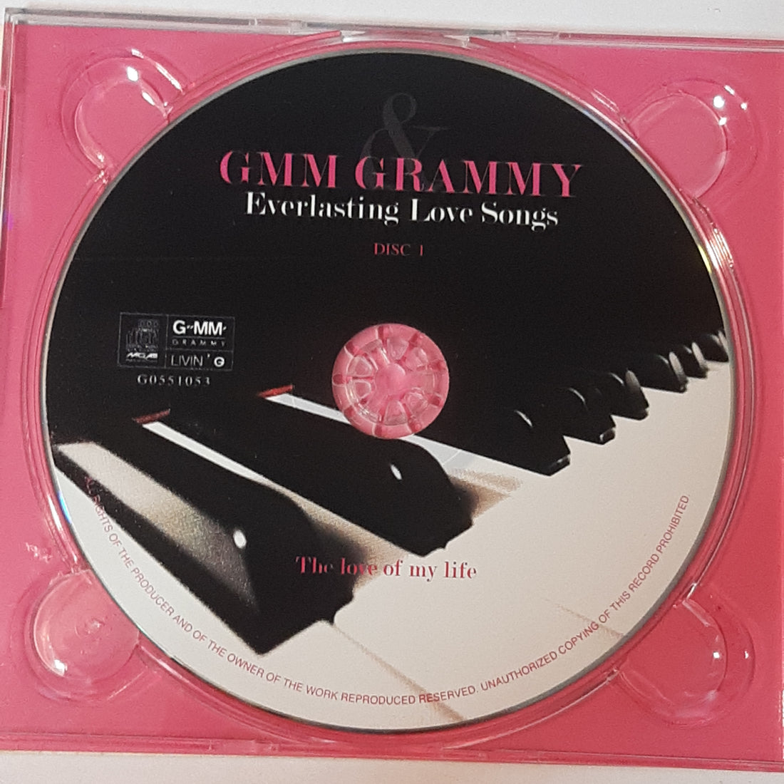 ซีดี Various - GMM GRAMMY & Everlasting Love Songs : the love of my life(CD) (VG+)