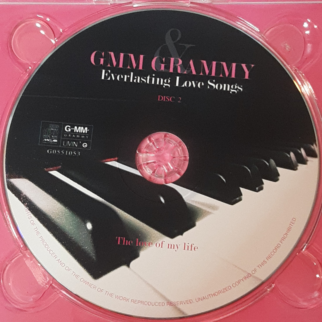 ซีดี Various - GMM GRAMMY & Everlasting Love Songs : the love of my life(CD) (VG+)