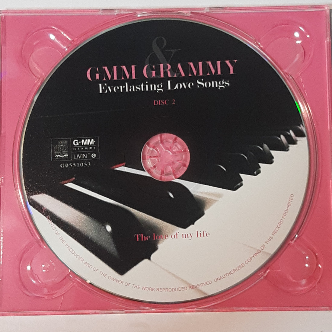 ซีดี Various - GMM GRAMMY & Everlasting Love Songs : the love of my life (CD) (VG+)