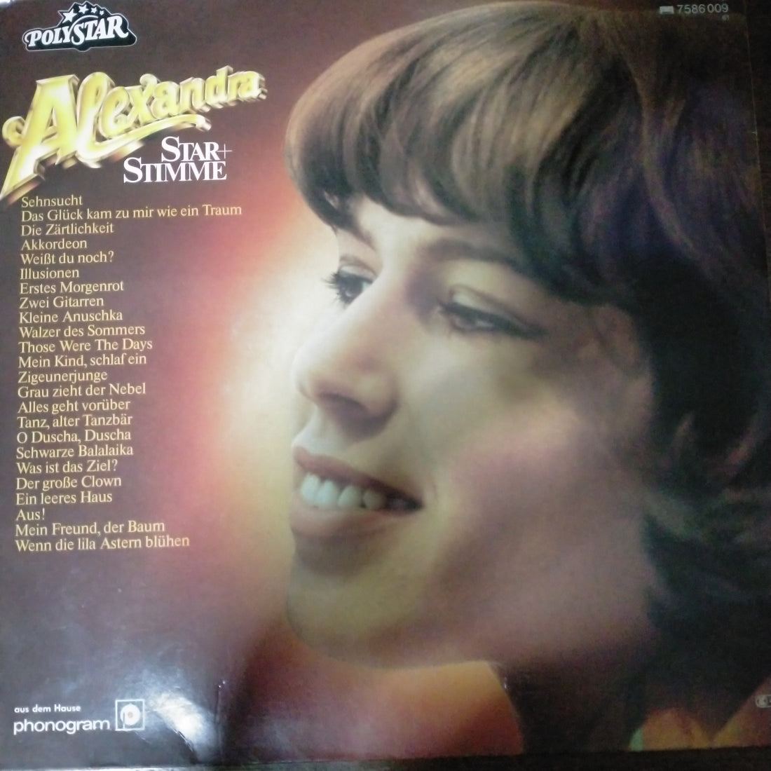 แผ่นเสียง Alexandra  - Star + Stimme (Alle Ihre Schönsten Lieder) (Vinyl) (VG+)