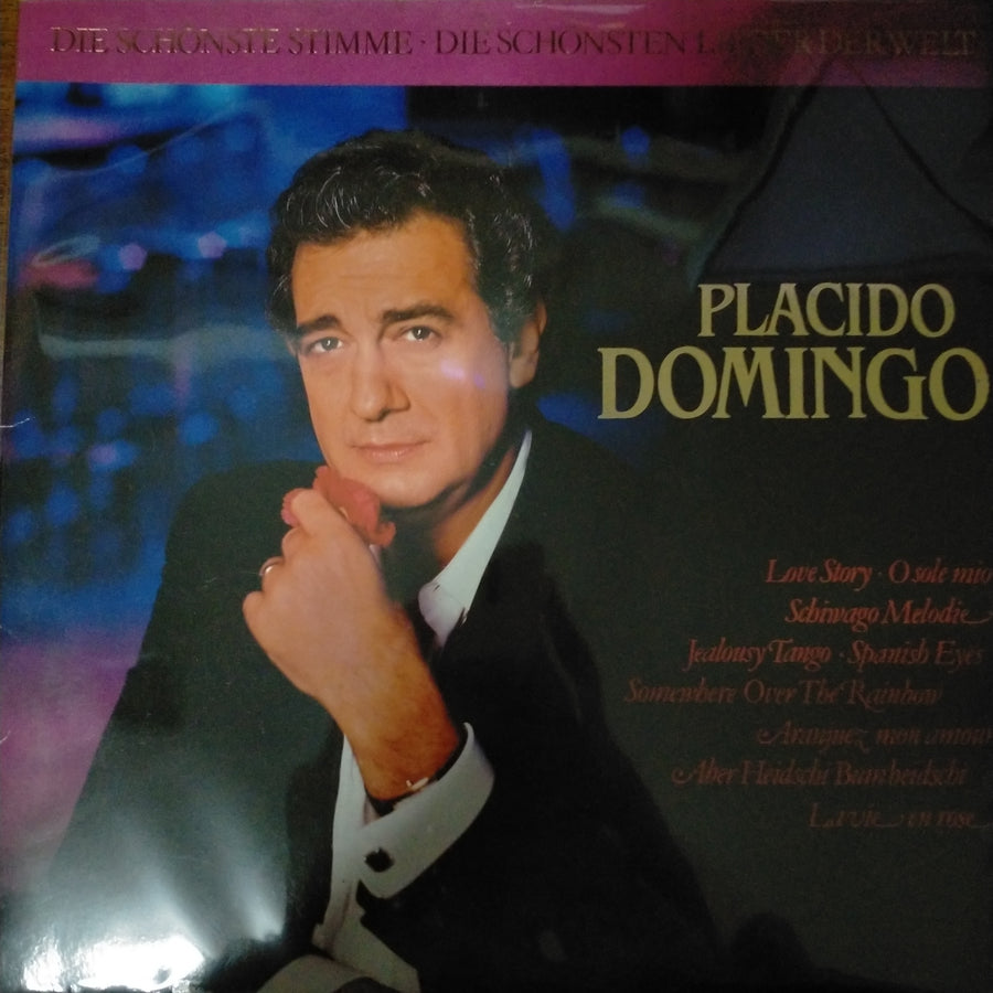 แผ่นเสียง Placido Domingo - Die Schönste Stimme · Die Schönsten Lieder Der Welt (Vinyl) (VG+)