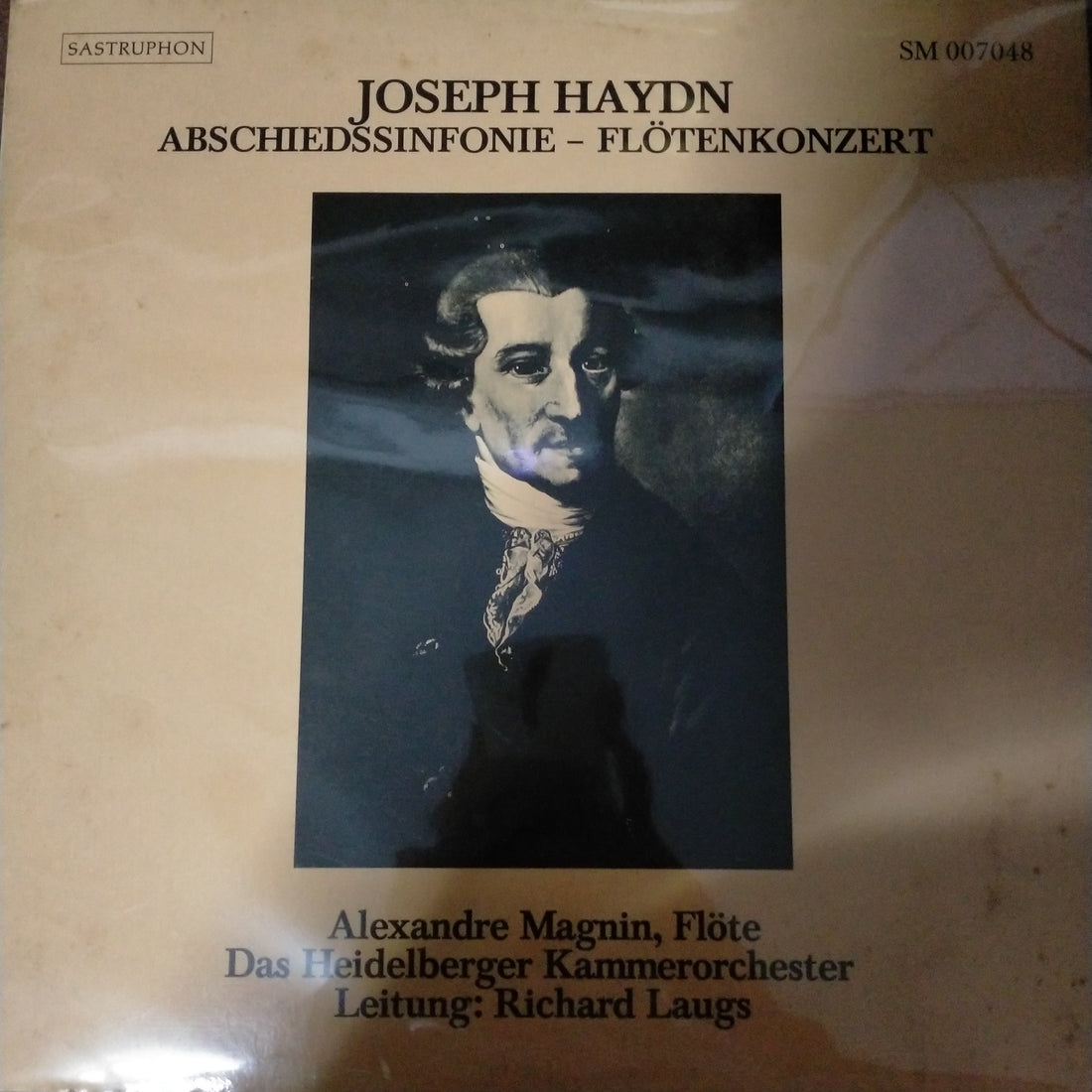 แผ่นเสียง Joseph Haydn - Alexandre Magnin, Heidelberger Kammerorchester Leitung: Richard Laugs - Abschiedssinfonie - Flötenkonzert (Vinyl) (VG+)