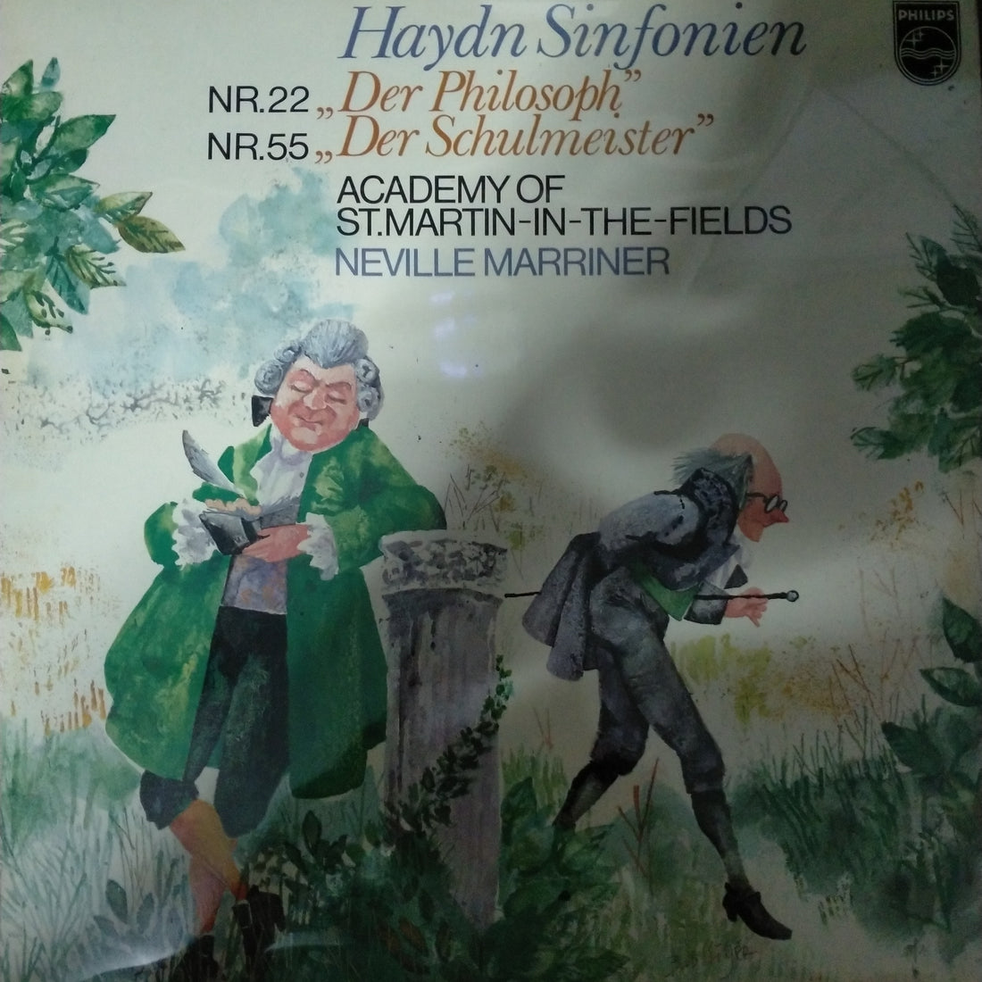 แผ่นเสียง Joseph Haydn, The Academy Of St. Martin-in-the-Fields, Sir Neville Marriner - Haydn Symphonies No.22 "The Philosopher" No.55 "The Schoolmaster" (Vinyl) (VG+)