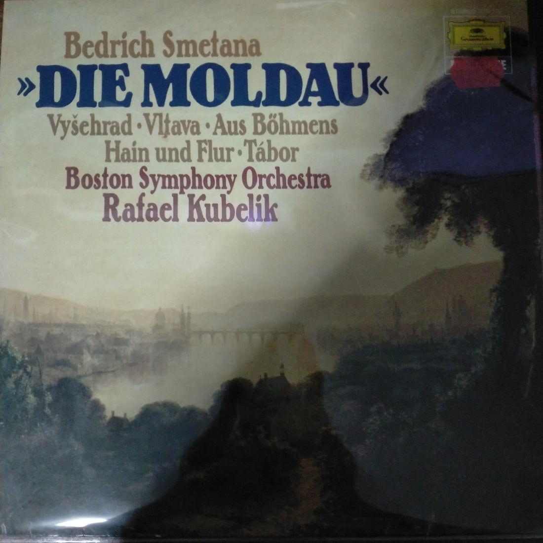 แผ่นเสียง Bedřich Smetana – Boston Symphony Orchestra, Rafael Kubelik - »Die Moldau«: Vyšehrad · Vltava · Aus Böhmens Hain Und Flur · Tábor (Vinyl) (VG+)