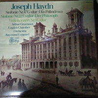 แผ่นเสียง Joseph Haydn, Arthur Grumiaux, English Chamber Orchestra, Raymond Leppard - Sinfonie Nr.47 G-dur ›Das Palindrom‹ / Sinfonie Nr.22 Es-dur ›Der Philosoph‹ / Violinkonzert Nr.1 C-dur (Vinyl) (VG+)