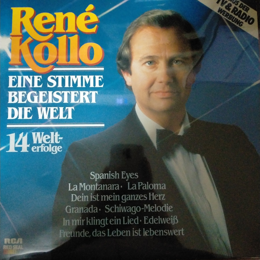 แผ่นเสียง René Kollo - Eine Stimme Begeistert Die Welt (Vinyl) (VG+)