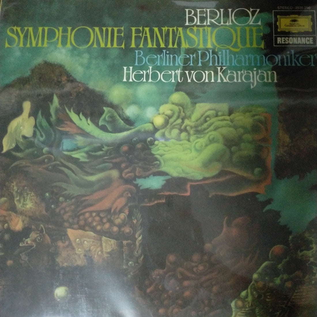 แผ่นเสียง Hector Berlioz, Berliner Philharmoniker, Herbert von Karajan - Symphonie Fantastique (Vinyl) (VG+)