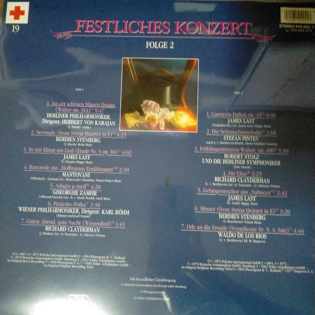 แผ่นเสียง Various - Festliches Konzert - Folge 2 (Vinyl) (VG+)