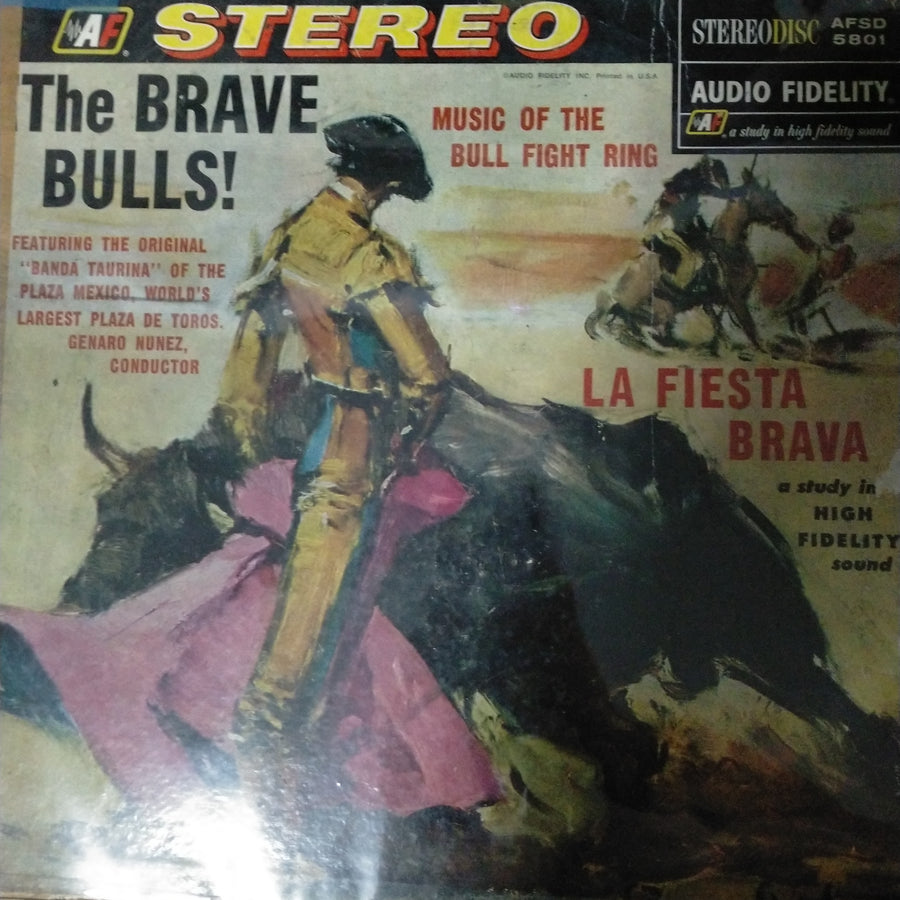 แผ่นเสียง Banda Taurina - The Brave Bulls! Music Of The Bull Fight Ring (Vinyl) (G)