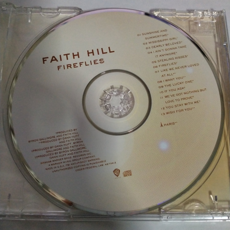 ซีดี Faith Hill - Fireflies CD VG+