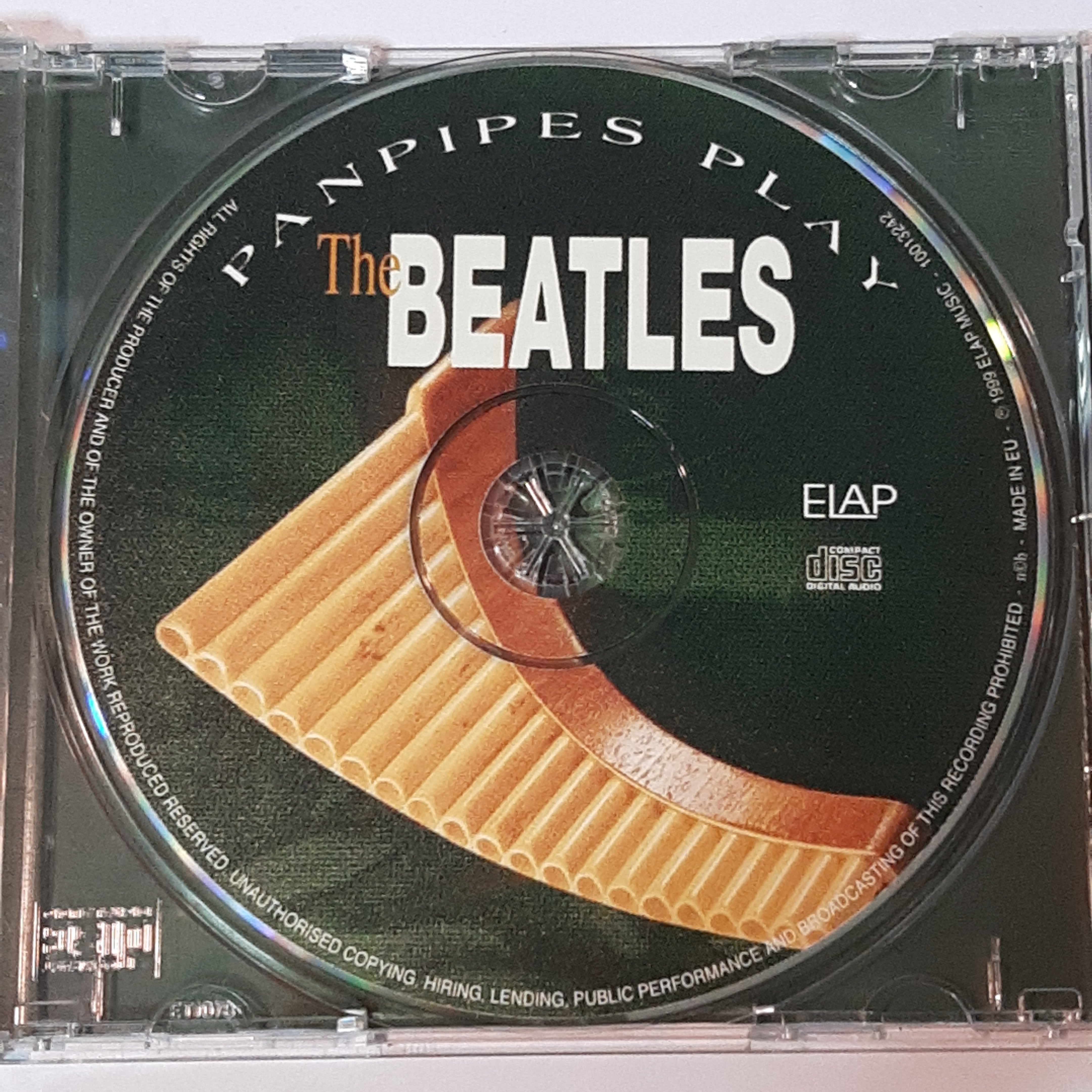  los de la flauta panpipes play the beatles cd vg restory music
