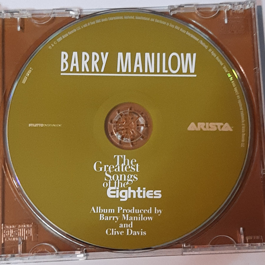 ซีดี Barry Manilow – The Greatest Songs Of The Eighties (CD) (VG+)