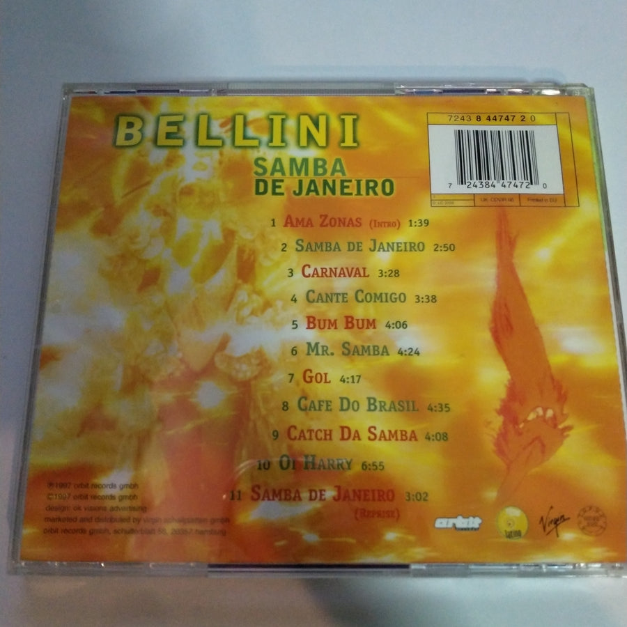 ซีดี Bellini - Samba De Janeiro (CD) (VG+)