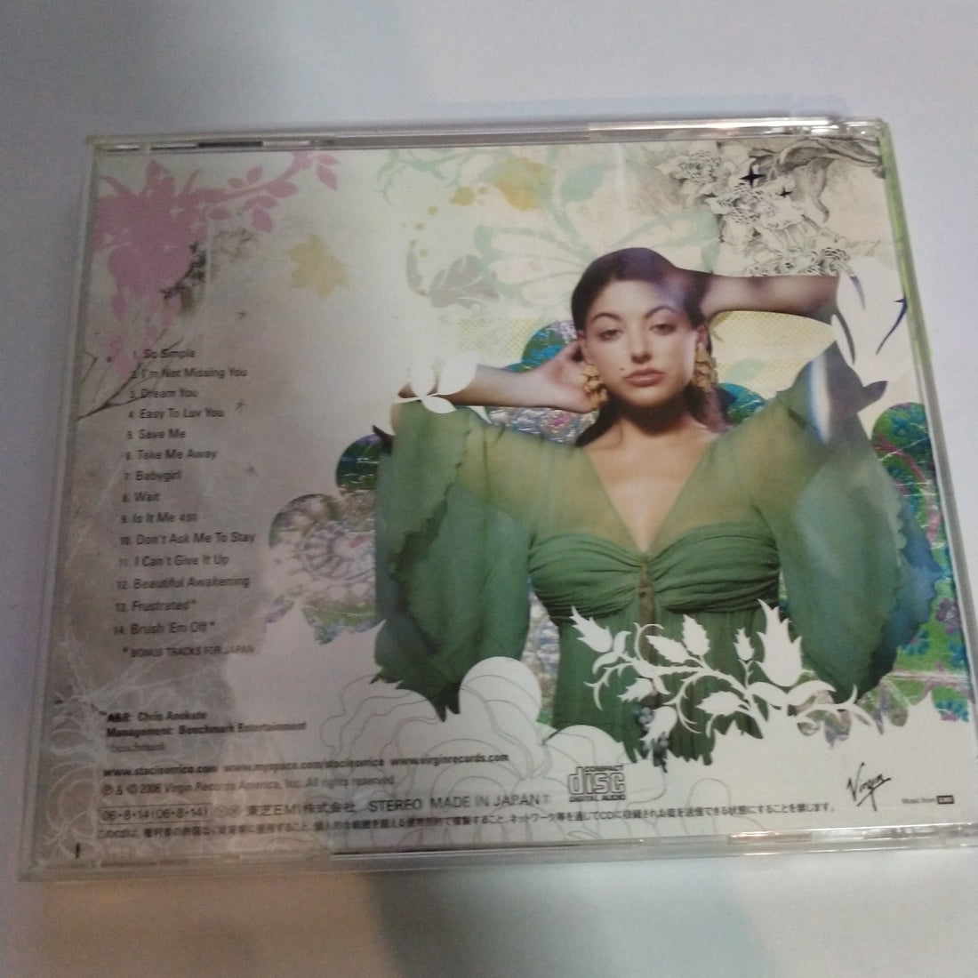 ซีดี Stacie Orrico - Beautiful Awakening (CD) (VG)