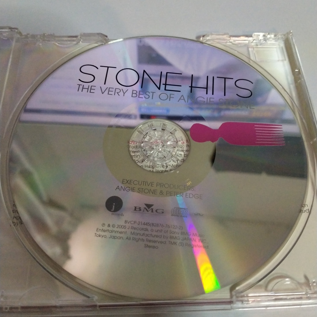 ซีดี Angie Stone - Stone Hits The Very Best Of Angie Stone CD VG+