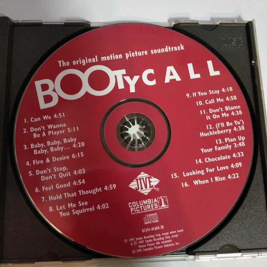 ซีดี Various - Booty Call (The Original Motion Picture Soundtrack) (CD) (VG+)