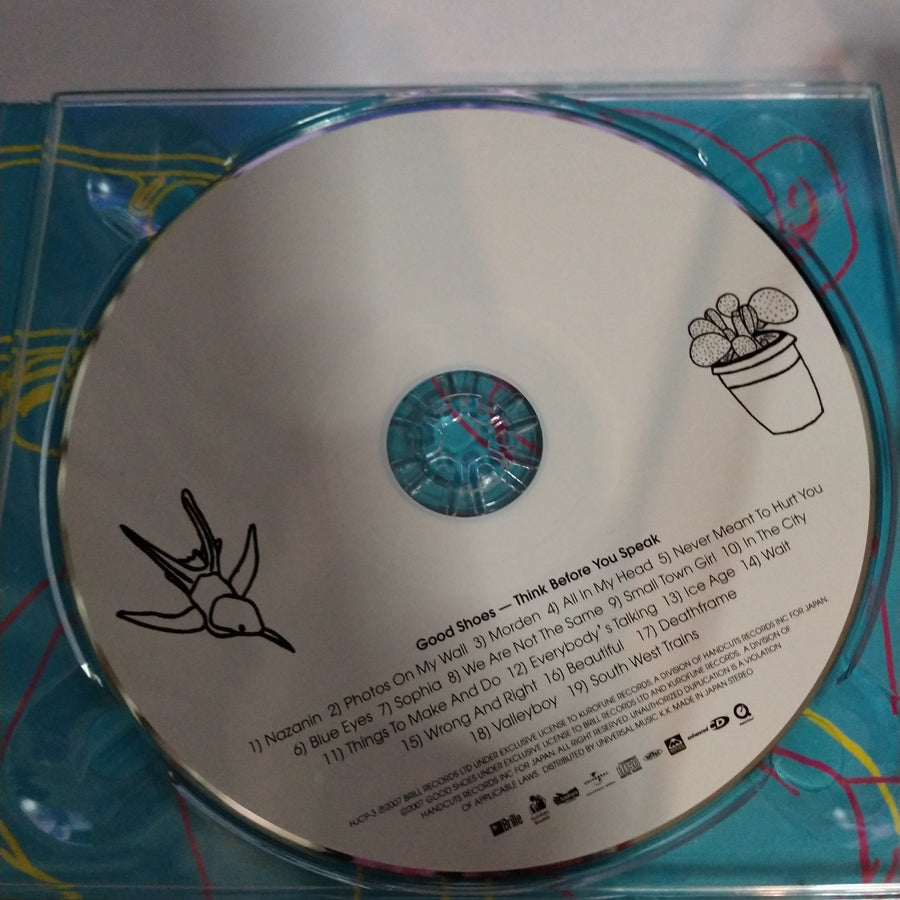 ซีดี Good Shoes - Think Before You Speak CD VG+