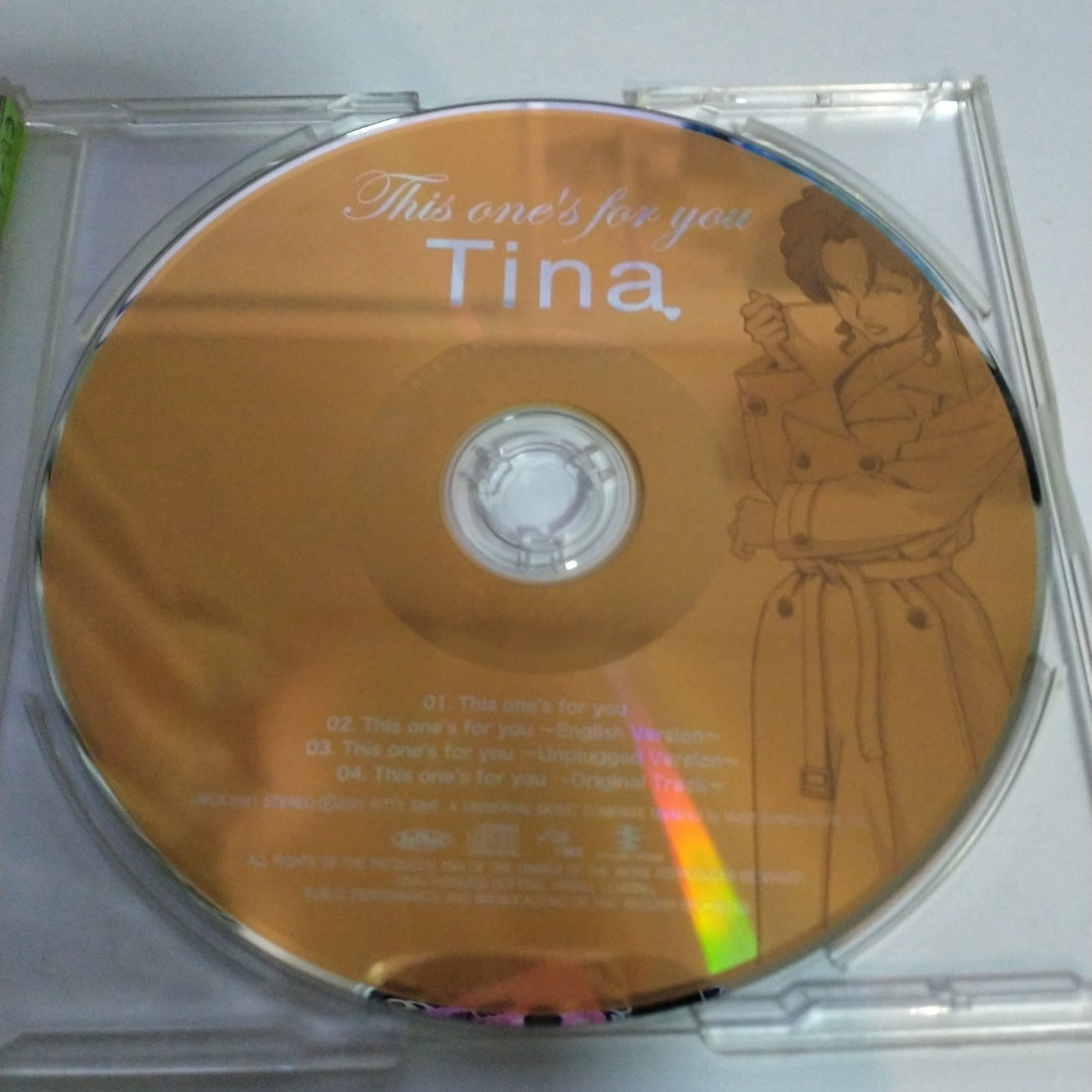 ซีดี Tina  - This One's For You (CD) (VG+)