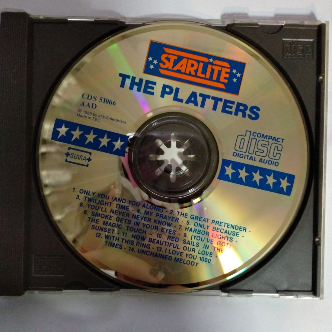 ซีดี The Platters - Only You (CD) (VG+)