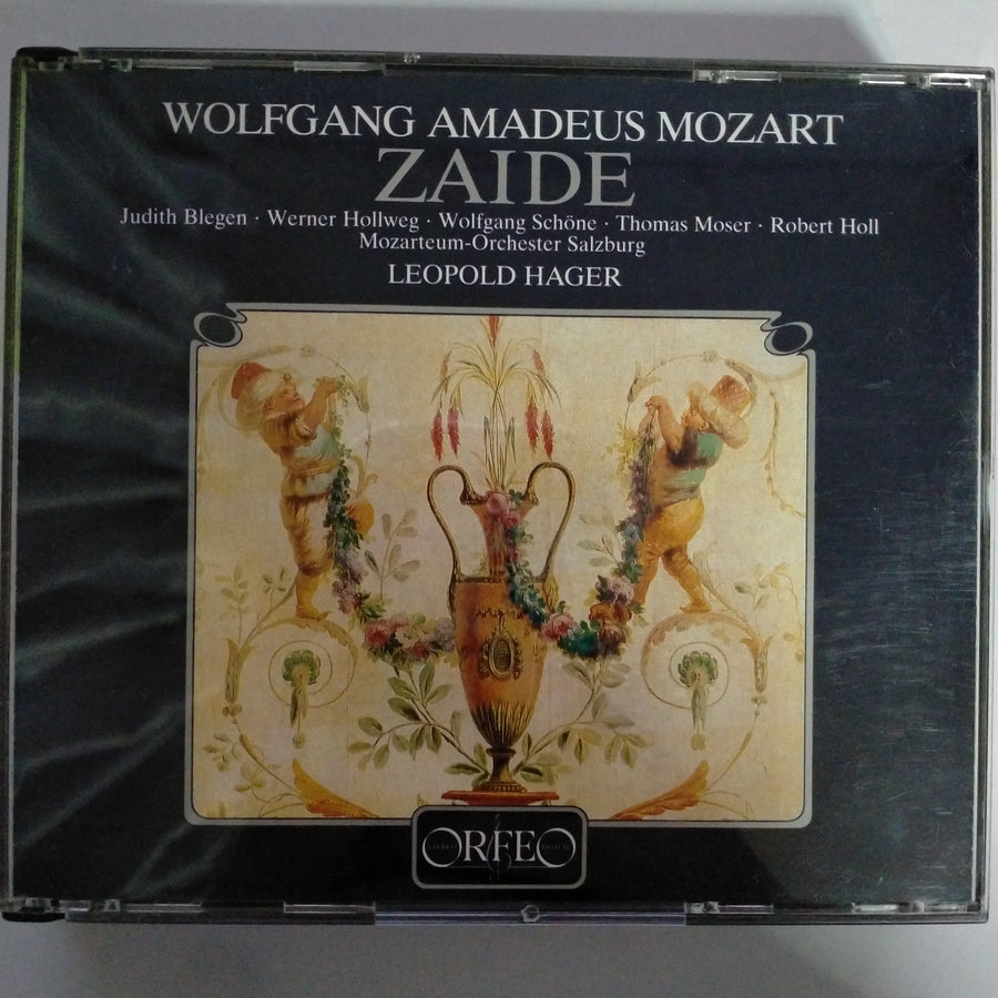 ซีดี Wolfgang Amadeus Mozart, Judith Blegen, Werner Hollweg, Wolfgang Schöne, Thomas Moser, Robert Holl, Das Mozarteum Orchester Salzburg, Leopold Hager - Zaide (CD) (VG+)