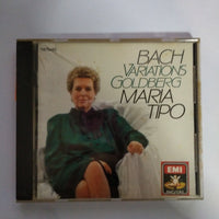 Johann Sebastian Bach, Maria Tipo - Goldberg Variations, BWV 988 (CD) (VG+)