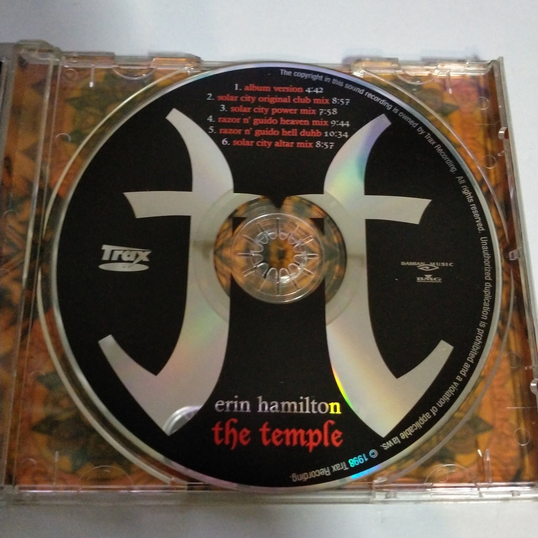 ซีดี Erin Hamilton - The Temple CD VG+