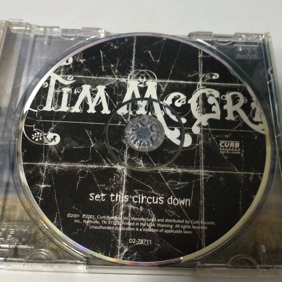 ซีดี Tim McGraw - Set This Circus Down (CD) (VG)