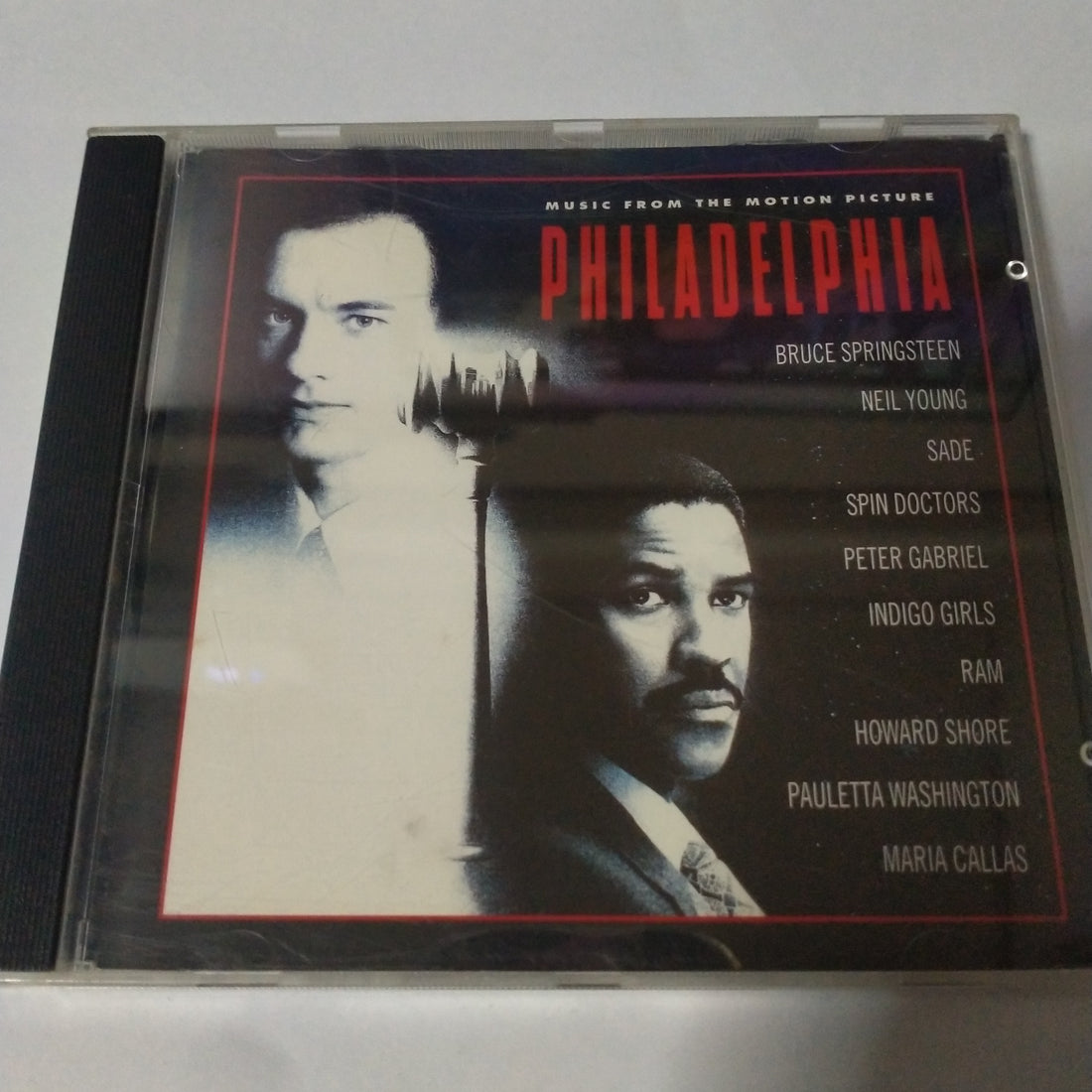 ซีดี Various - Philadelphia (Music From The Motion Picture) (CD) (VG+)