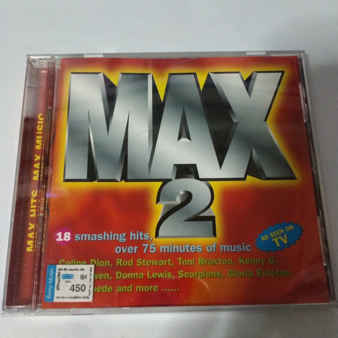 ซีดี Max 2 - 18 Smashing Hits CD VG+