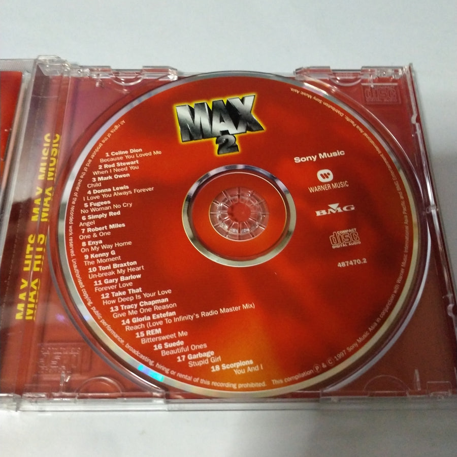 ซีดี Max 2 - 18 Smashing Hits CD VG+