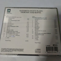 ซีดี Kathryn Stott- DEBUSSY RAVEL PIANO MUSIC CD VG+