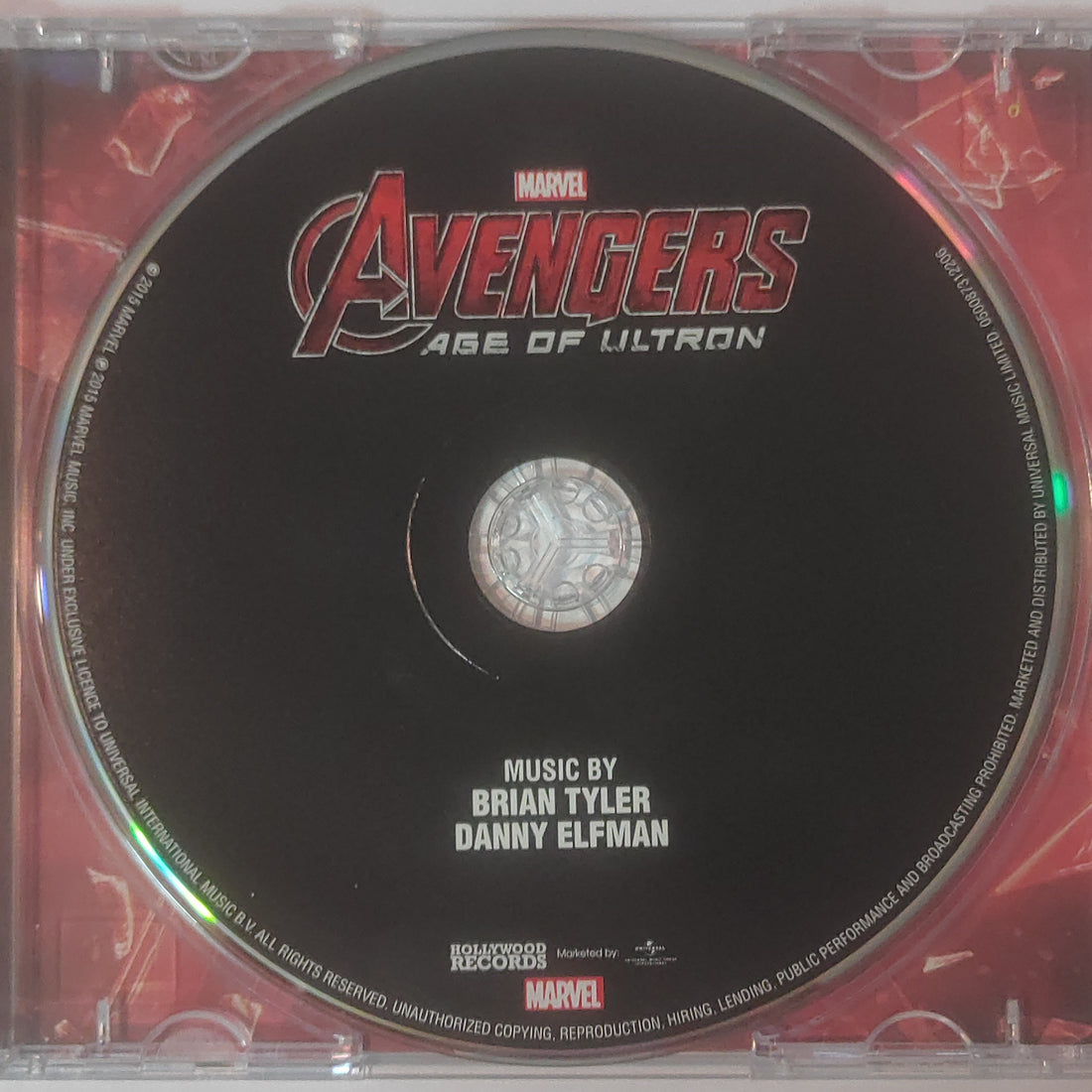 ซีดี Brian Tyler, Danny Elfman - Avengers: Age Of Ultron Original Motion Picture Soundtrack CD VG+