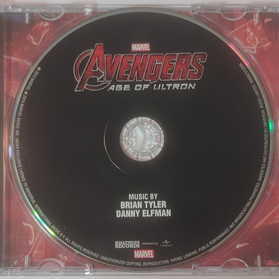 ซีดี Brian Tyler, Danny Elfman - Avengers: Age Of Ultron Original Motion Picture Soundtrack CD VG+