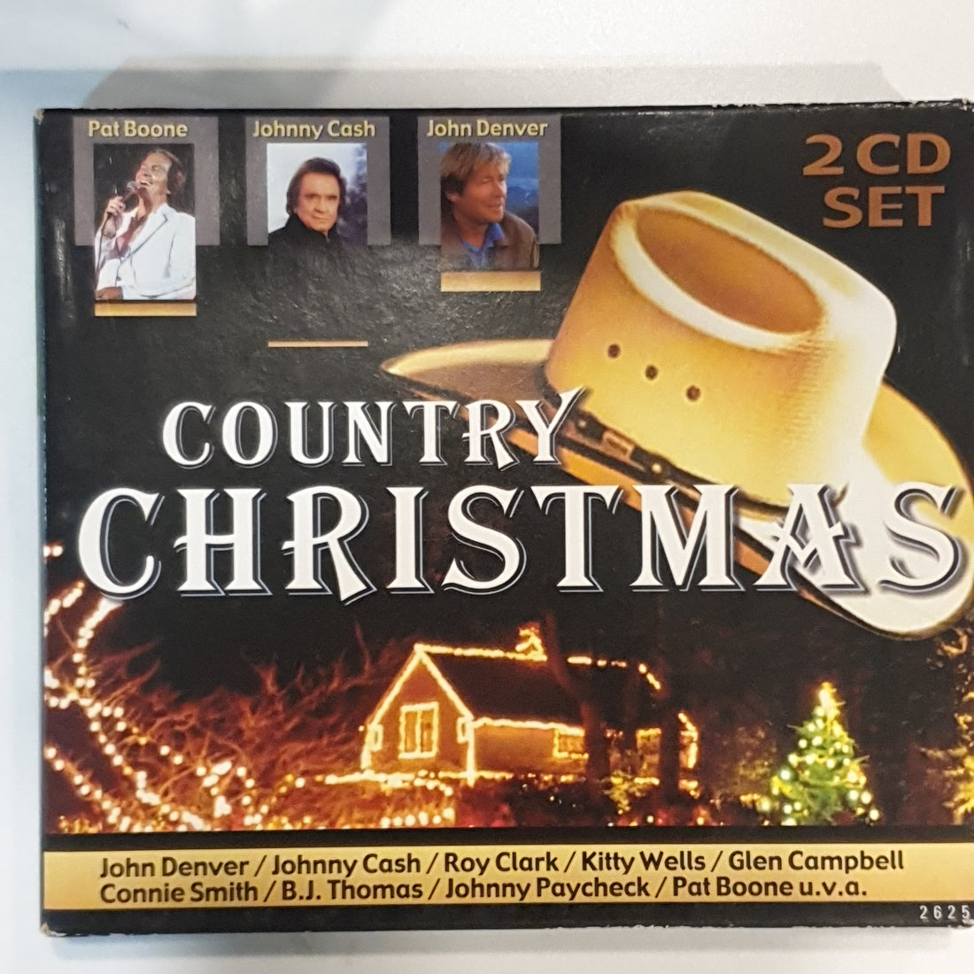 ซีดี Various - Country Christmas CD NM 2 CD